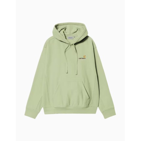 Sudadera Carhartt Wip American Script Hoodie Pale Olive
