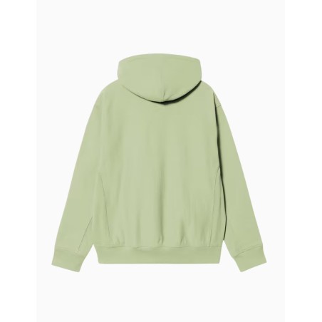 Sudadera Carhartt Wip American Script Hoodie Pale Olive