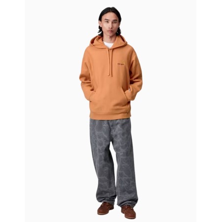 Sudadera Carhartt Wip American Hooded Script Sienna