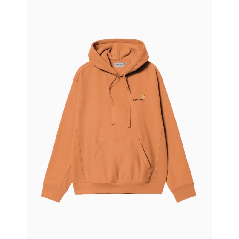 Sudadera Carhartt Wip American Hooded Script Sienna