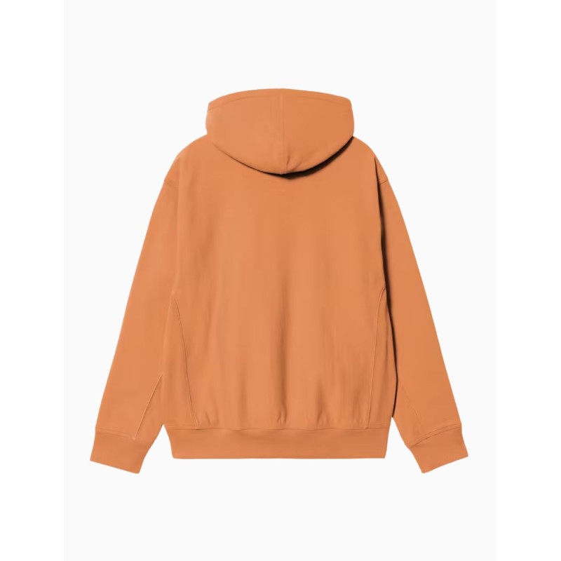 Sudadera Carhartt Wip American Hooded Script Sienna
