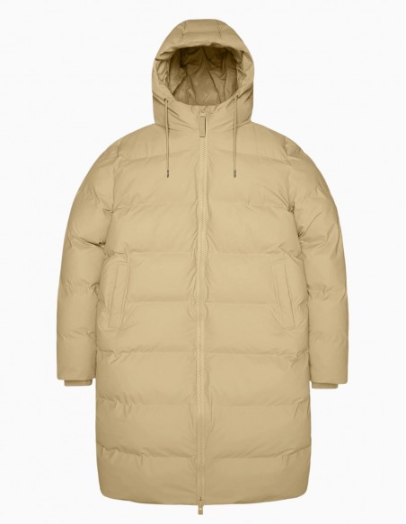 ABRIGO RAINS LONG PUFFER SAND