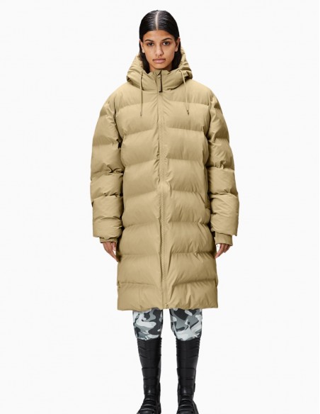 ABRIGO RAINS LONG PUFFER SAND