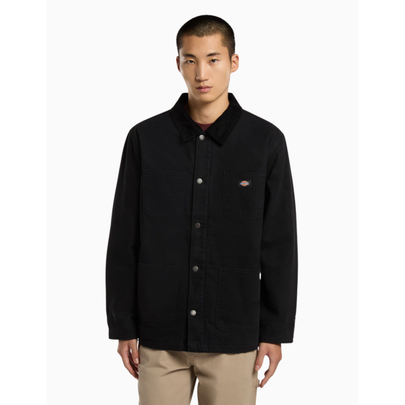 Chaqueta Dickies Chore Jacket Lined Canvas Black