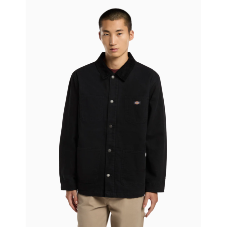 Chaqueta Dickies Chore Jacket Lined Canvas Black