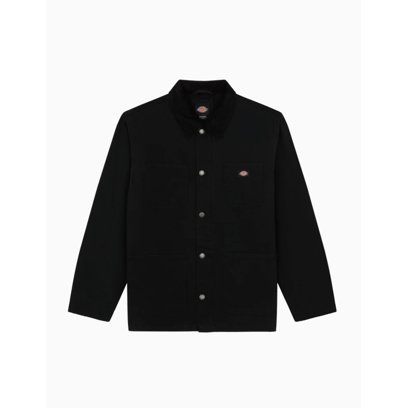 Chaqueta Dickies Chore Jacket Lined Canvas Black