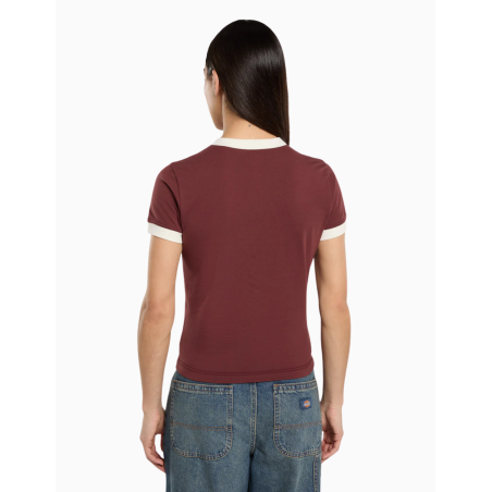 Camiseta Dickies Slayden Ringer para mujer
