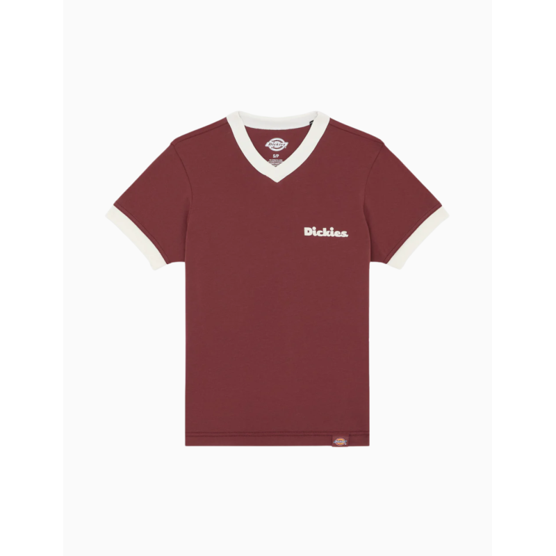 Camiseta Dickies Slayden Ringer para mujer