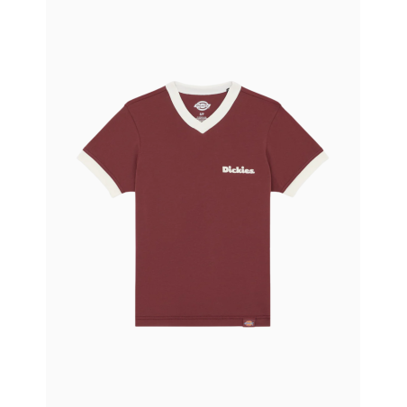 Camiseta Dickies Slayden Ringer para mujer