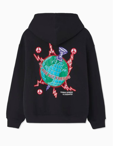 SUDADERA WE ARE NOT FRIENDS F**K THE WORLD HOODIE