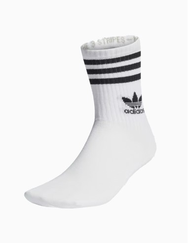 CALCETINES ADIDAS CLASICOS MID CUT WHITE (PACK...