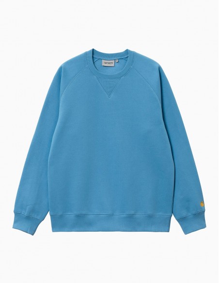 SUDADERA CARHARTT WIP CREW CHASE PISCINE