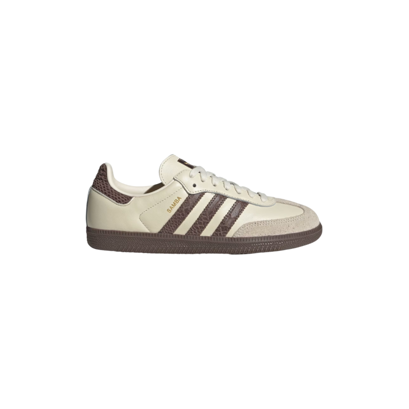 Zapatillas Adidas Samba OG W Cream and Brown