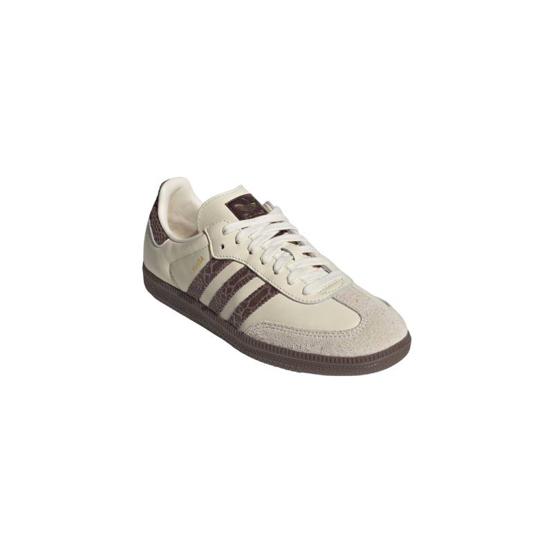Zapatillas Adidas Samba OG W Cream and Brown