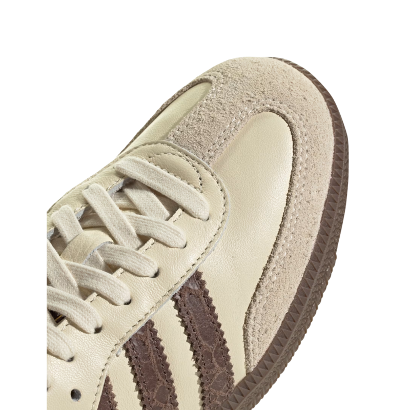 Zapatillas Adidas Samba OG W Cream and Brown