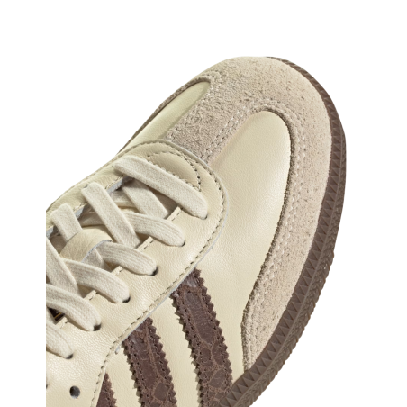 Zapatillas Adidas Samba OG W Cream and Brown