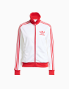 Chaqueta Adidas Classic TT para mujer White and Red