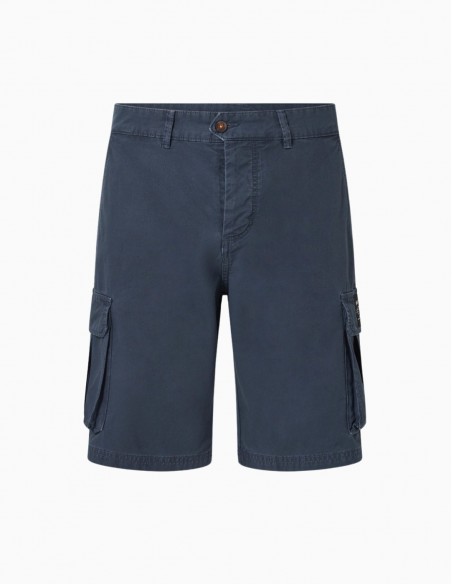 PANTALÓN ECOALF CORTO LIMA CARGO DEEP NAVY