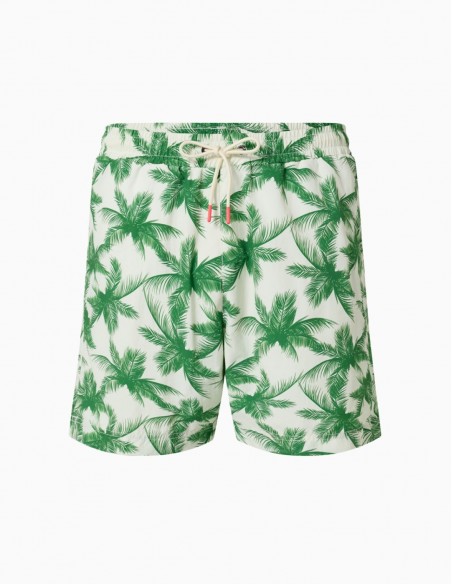 BAÑADOR ECOALF BEQUIA HOMBRE GREEN PAROS PRINT