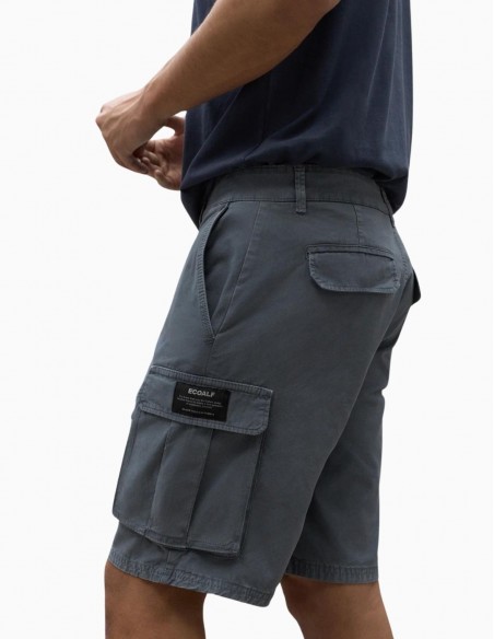 PANTALÓN ECOALF CORTO LIMA CARGO DEEP NAVY