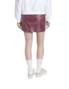 Minifalda Adidas Pleather Maroon