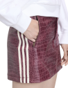 Minifalda Adidas Pleather Maroon