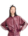 Chaqueta Adidas Pleather Maroon