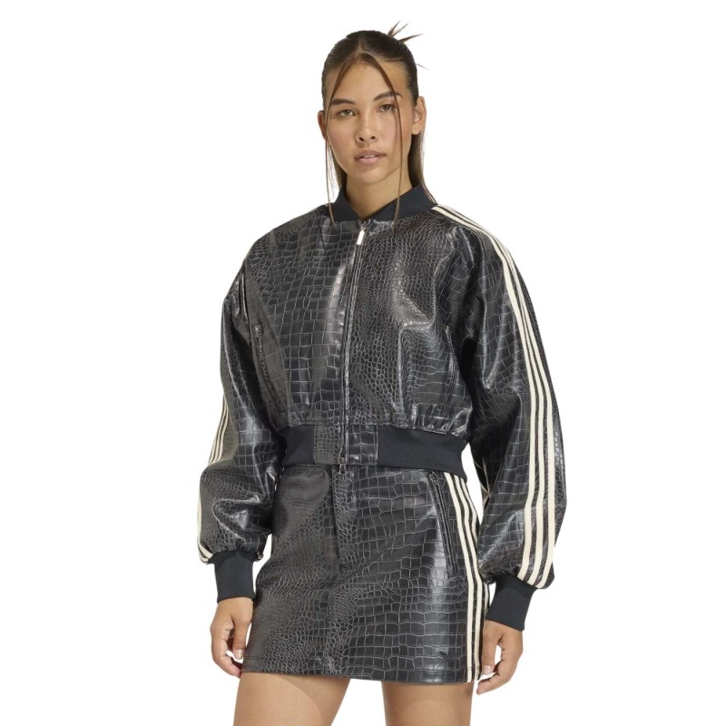 Chaqueta Adidas Pleather Black