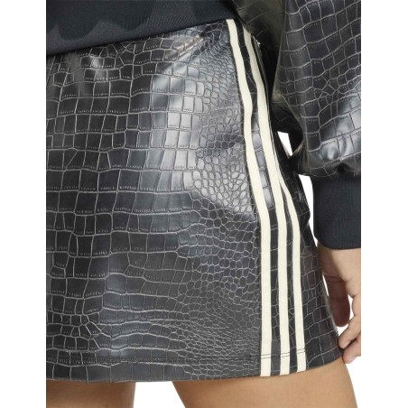 Minifalda Adidas Pleather Black