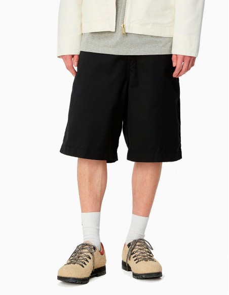 PANTALON CARAHARTT WIP CRAFT SHORT BLACK