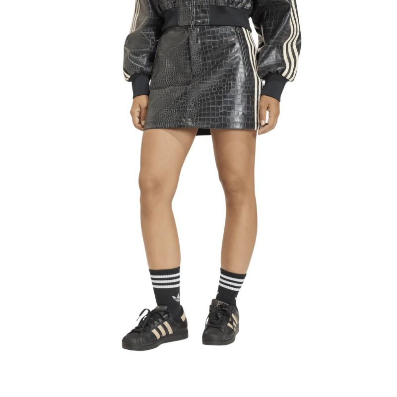 Minifalda Adidas Pleather Black