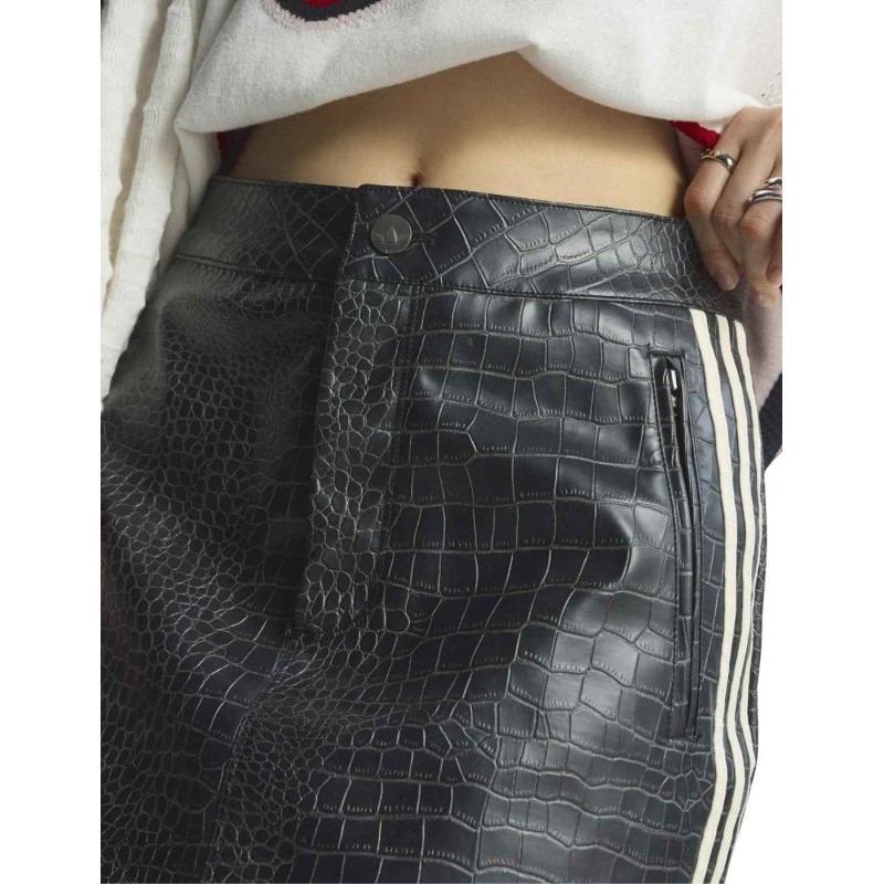 Minifalda Adidas Pleather Black