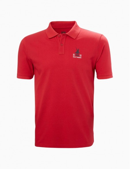 POLO HELLY HANSEN KOSTER PARA HOMBRE ROJO