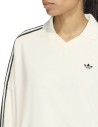 Polo de rizo Adidas de manga larga y cuello pico