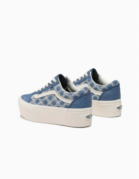 ZAPATILLAS VANS OLD SKOOL STAC DENIM MIX BLUE
