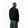 Sudadera Carhartt Wip Half Zip American Script Sweat Black