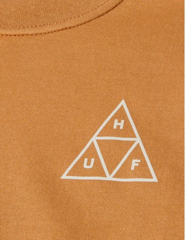CAMISETA HUF CON TRIPLE TRIANGULO BROWN