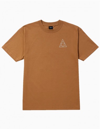 CAMISETA HUF CON TRIPLE TRIANGULO BROWN