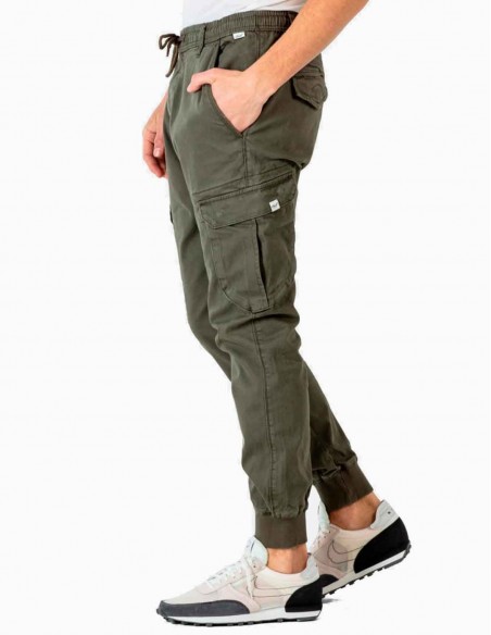 PANTALÓN REELL REFLEX RIB CARGO OLIVE