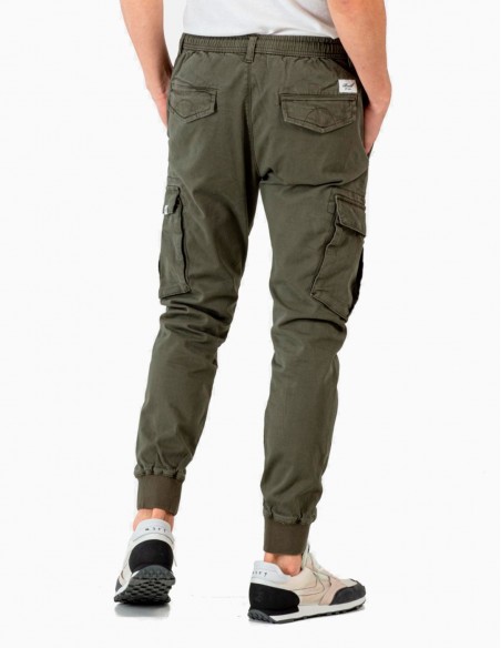 PANTALÓN REELL REFLEX RIB CARGO OLIVE