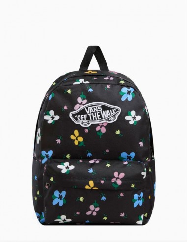 MOCHILA VANS REALM  BLACK LAVENDER MIST