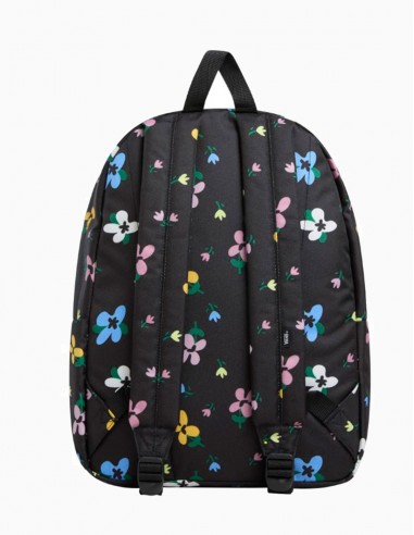 MOCHILA VANS REALM  BLACK LAVENDER MIST