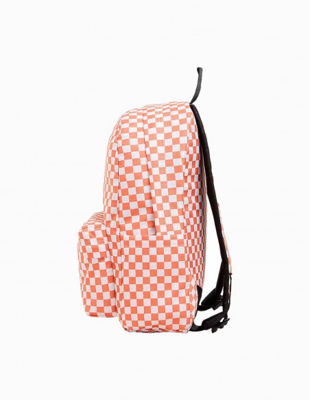MOCHILA VANS OLD SKOOL CHECK NARANJA