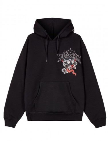 SUDADERA GRIMEY DEEPER HEAVYWEIGHT VINTAGE BLACK