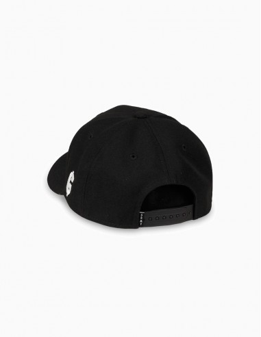 GRIMEY HIJACKER CURVED VISOR SNAPBACK CAP BLACK