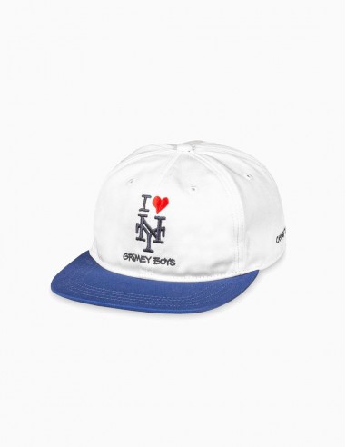 GRIMEY GRIMEY BOYS UNSTRUCTURED CAP OFF WHITE