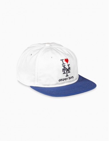 GRIMEY GRIMEY BOYS UNSTRUCTURED CAP OFF WHITE