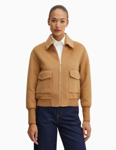 CAZADORA LIU.JO CON SOLAPA CAMEL