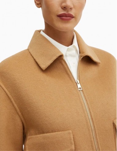 CAZADORA LIU.JO CON SOLAPA CAMEL