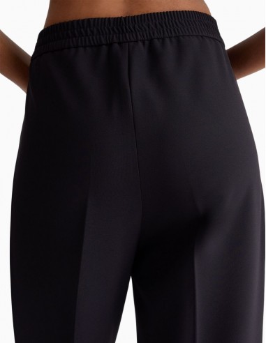PANTALÓN LIU.JO DE CREPÉ ELÁSTICO NEGRO